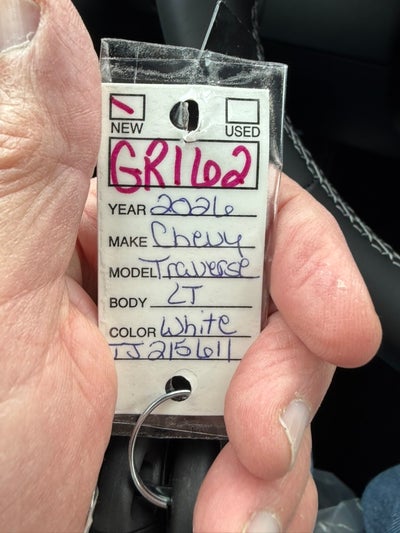 2026 Chevrolet Traverse LT