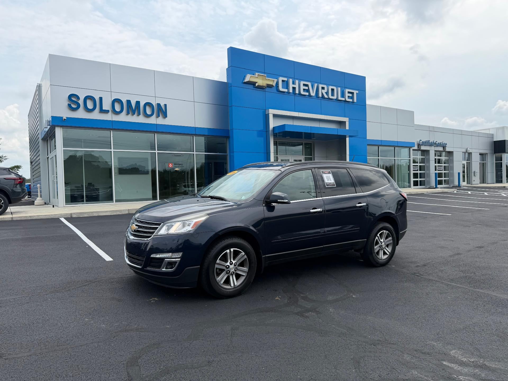 Used 2016 Chevrolet Traverse 1LT with VIN 1GNKVGKD9GJ329522 for sale in McClellandtown, PA