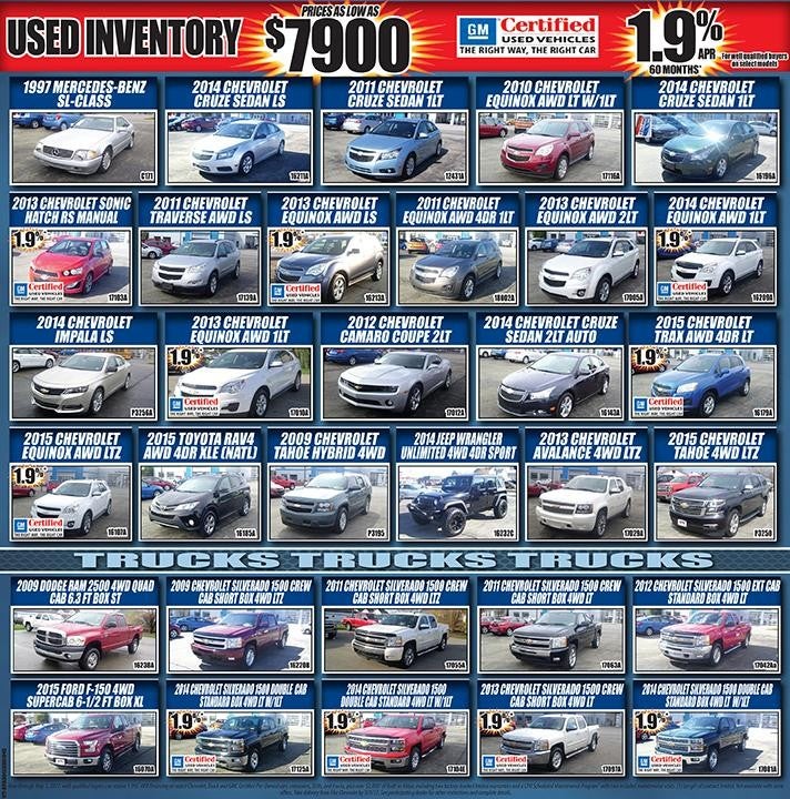 Used Inventory Flyer