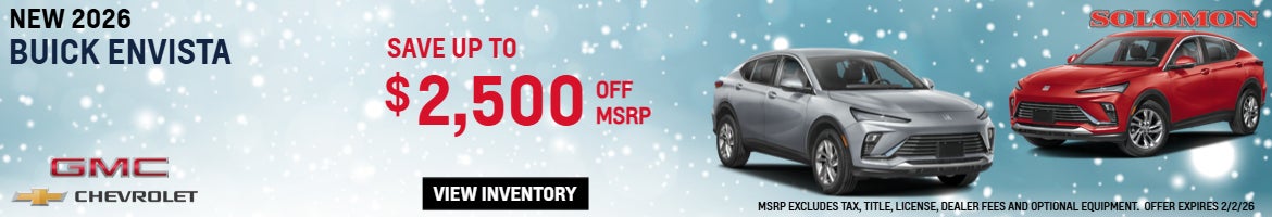 Save up to $2500 off MSRP
