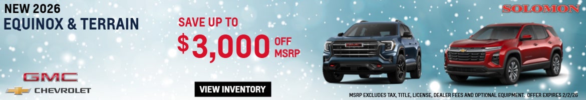 2026 Equinox & Terrain