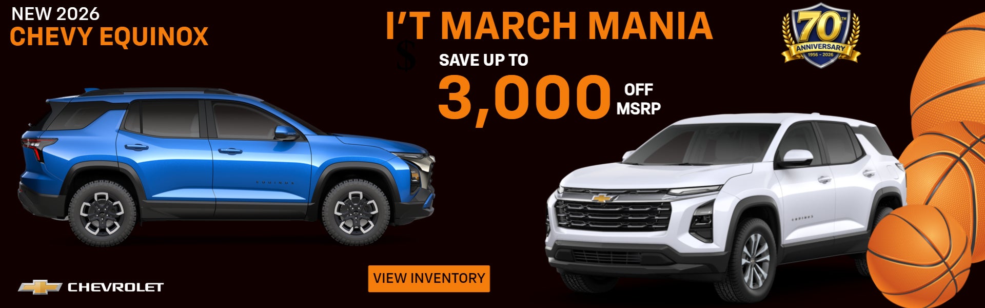 Save up to $3000 off MSRP