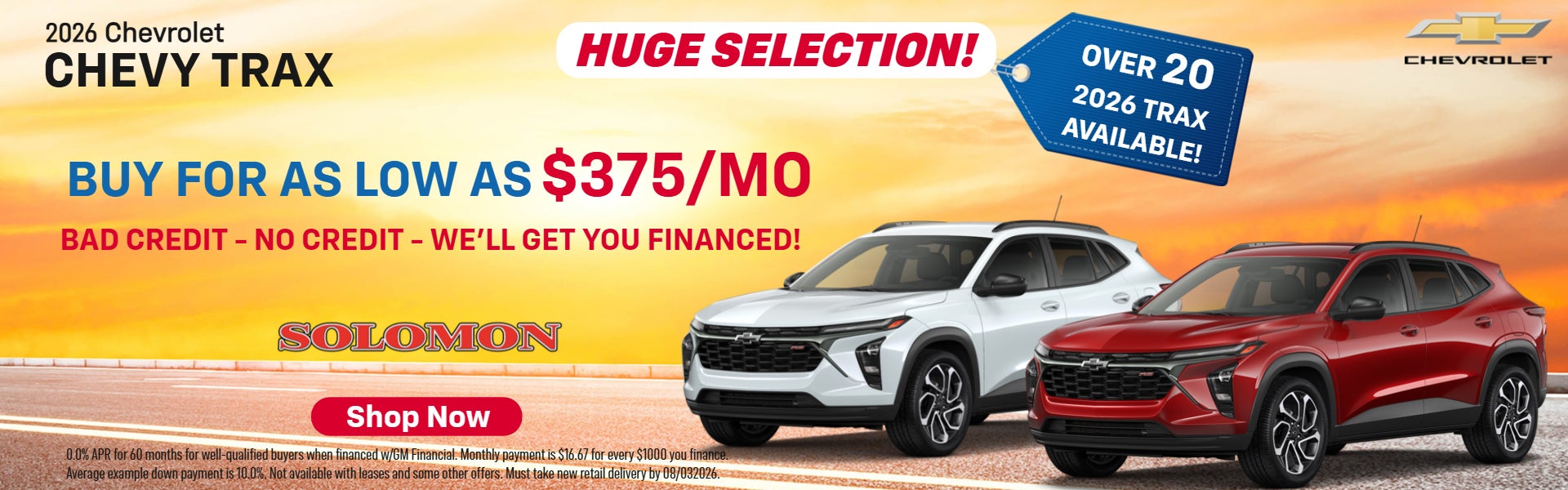 BUY FOR AS LOW AS $375/MO