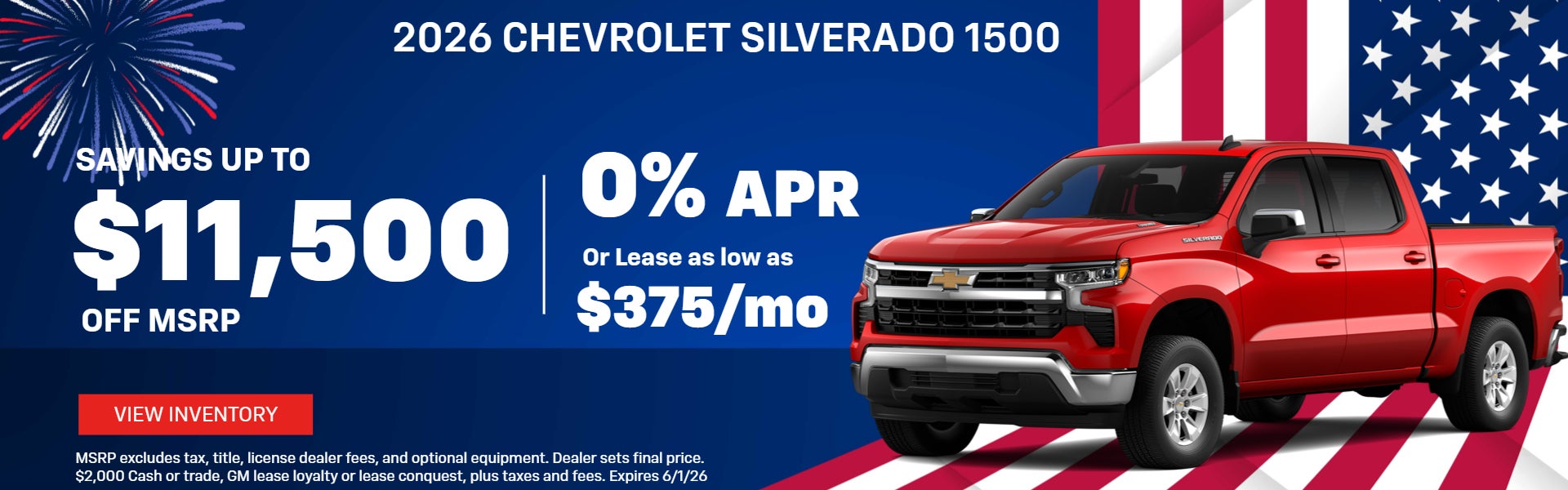 Savings up to $11,500 o0ff MSRP